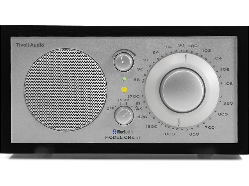 Tivoli Audio Model One® BT (Black/Silver) AM/FM radio with
