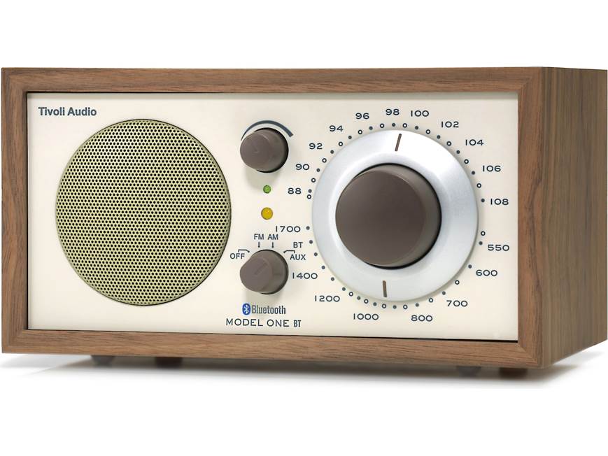 Tivoli Audio Model One® BT (Walnut/Beige) AM/FM radio with
