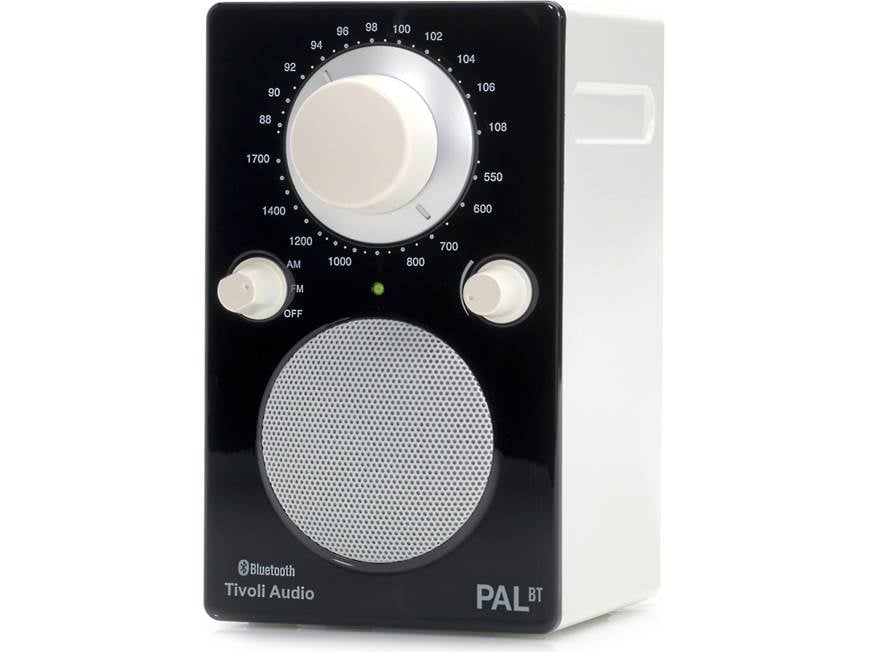 Tivoli Audio PAL® BT (Black/White) Portable AM/FM radio with
