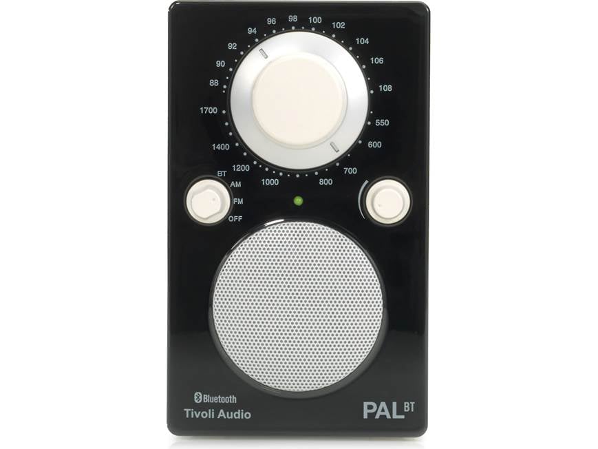 Tivoli Audio PAL® BT (Black/White) Portable AM/FM radio with