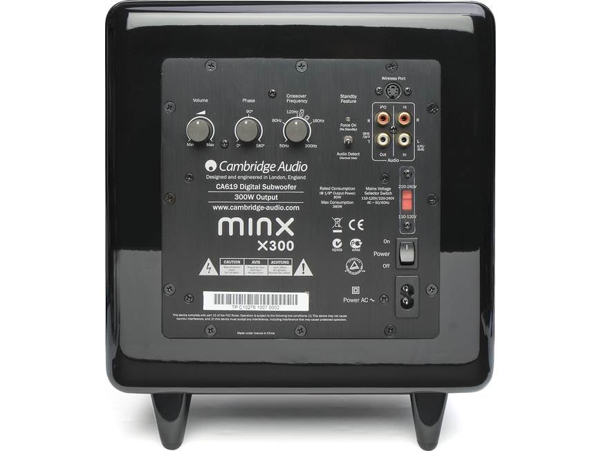 Cambridge Audio Minx S322-V2 (Black) 2.1-channel speaker system