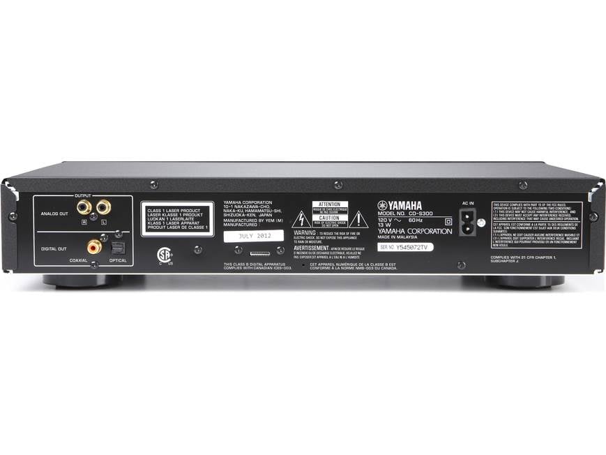 YAMAHA CD-S300 CDプレーヤー ヤマハ | CD-S300 - HiFiコンポーネント - 概要