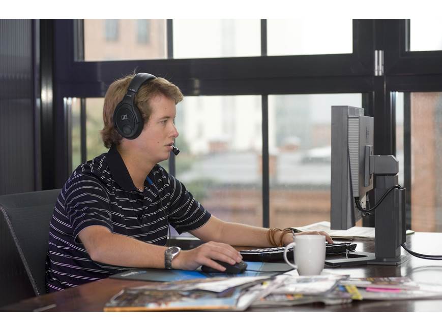 Sennheiser PC 360 Professional PC gaming headphones at Crutchfield