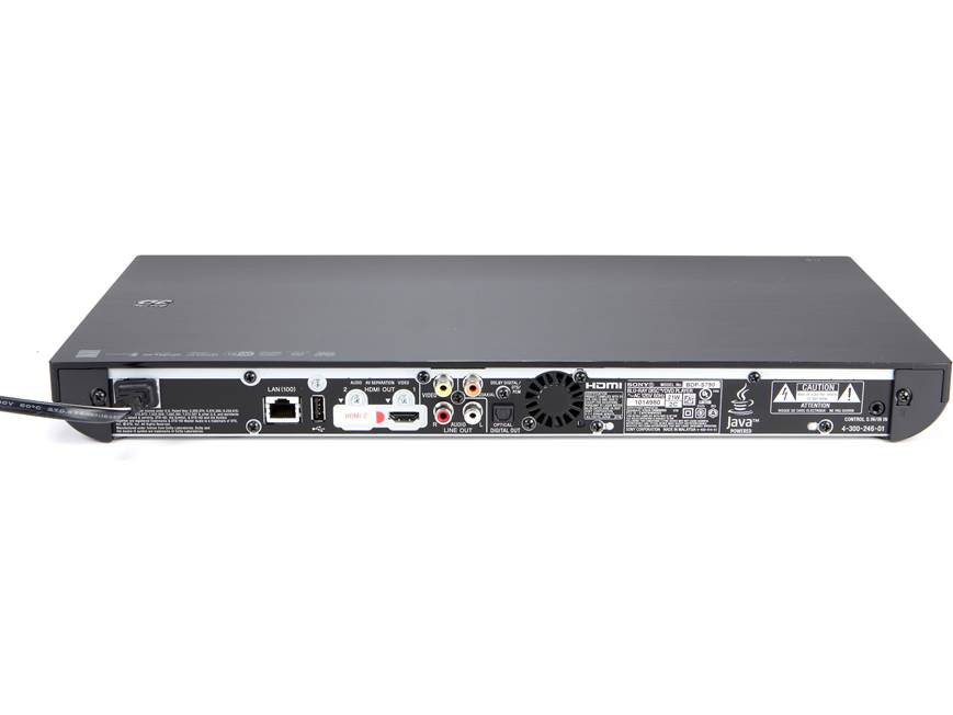Sony BDP-S790 3D Blu-ray player with 4K upscaling and Wi-Fi® at