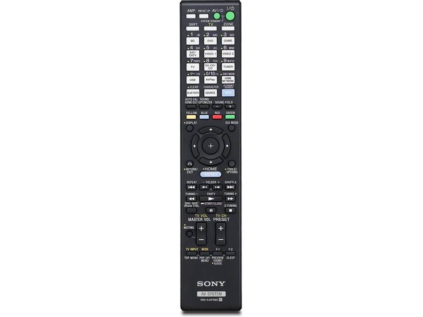 Sony STR-DA1800ES 7.2-channel home theater receiver with Wi-Fi