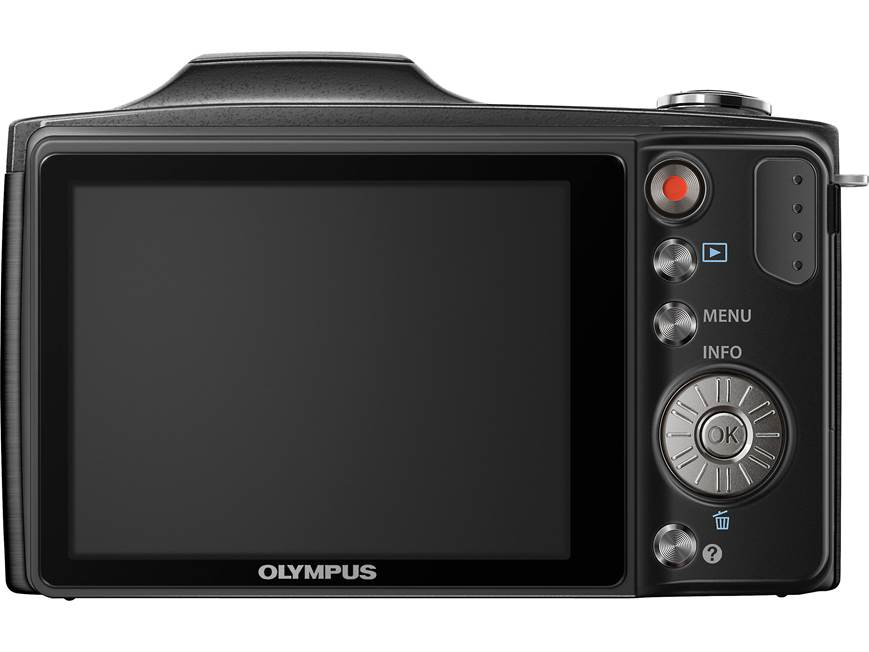 Olympus SZ-12 (Black) 14-megapixel digital camera with 24X optical