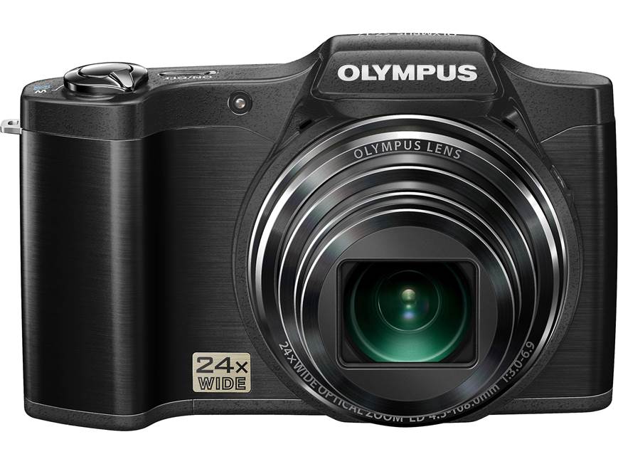 Olympus SZ-12 (Black) 14-megapixel digital camera with 24X optical