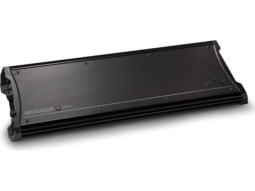Kicker 11ZX2500.1 Mono subwoofer amplifier — 2500 watts RMS x 1 at