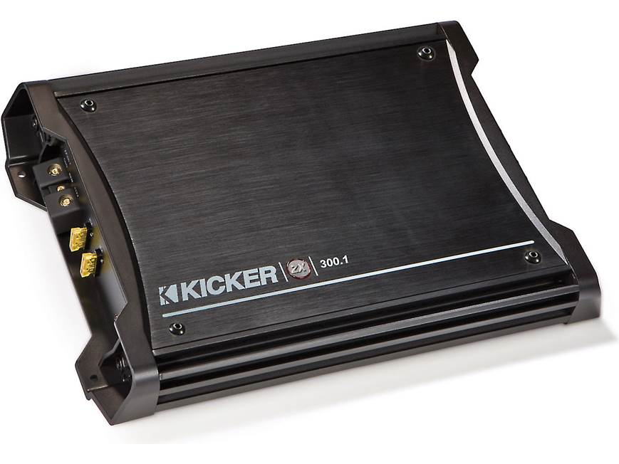 Kicker 11ZX300.1 Mono subwoofer amplifier — 300 watts RMS x 1 at 2