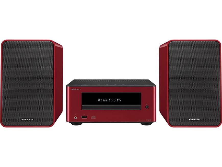 Onkyo CS-355 Colibrino (Red) AM/FM/CD mini audio system with
