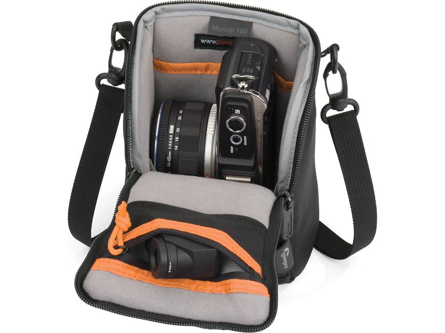 Lowepro Munich 100 Camera/camcorder bag at Crutchfield