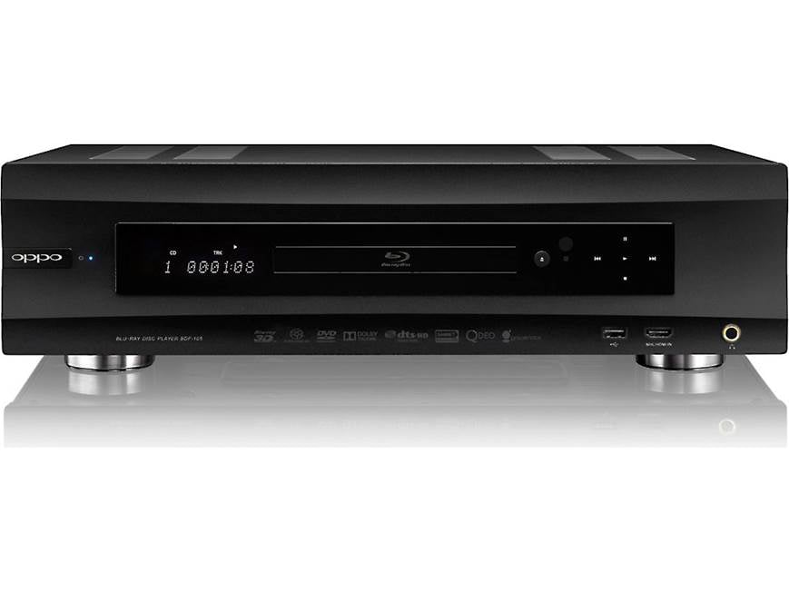 Oppo BDP-105 (Black) Universal 3D Blu-ray player with digital
