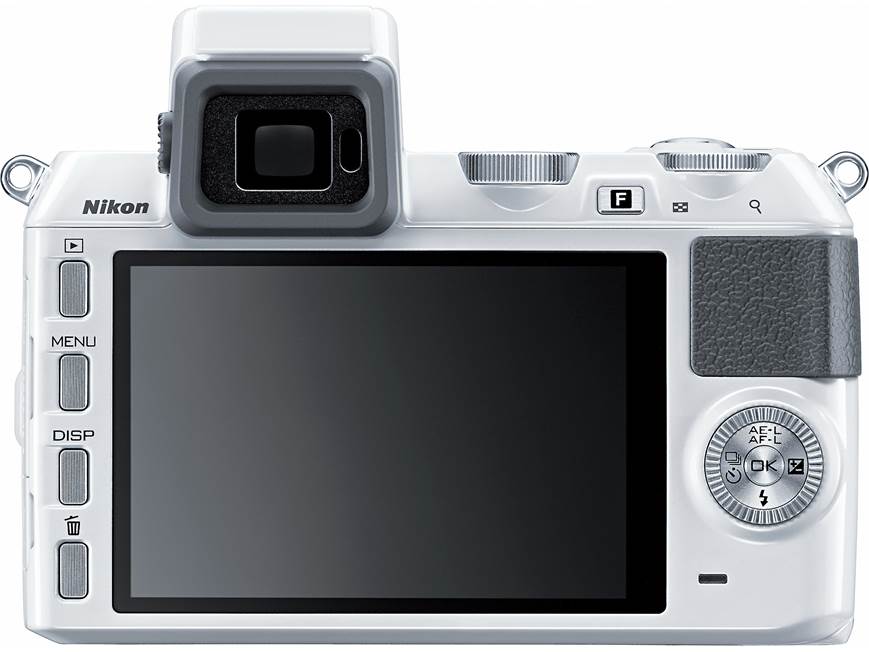 Nikon 1 V2 Camera with Two Zoom Lenses (White) 14.2-megapixel