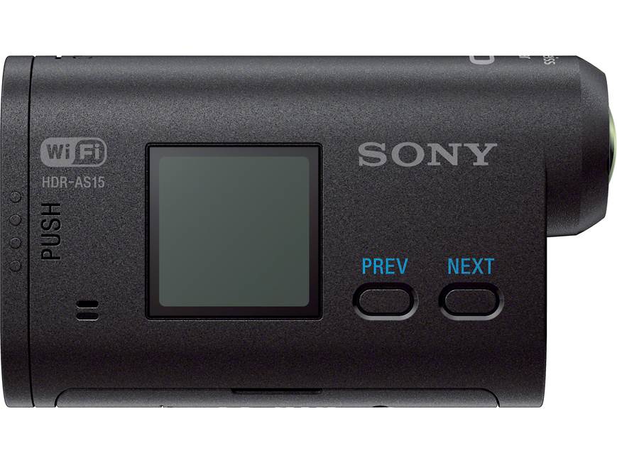 Sony HDR-AS15 Action-oriented, Wi-Fi®-equipped rugged camera for