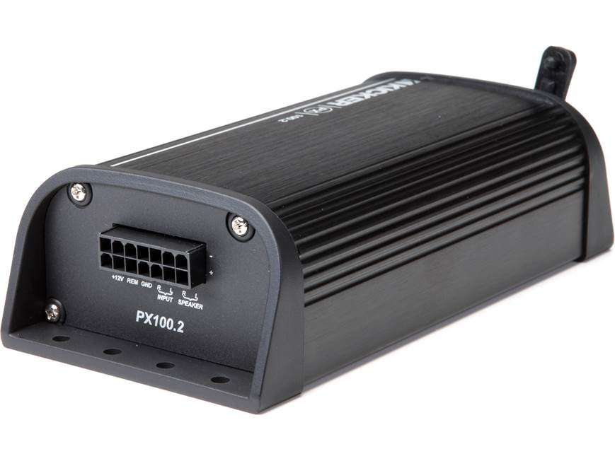 Kicker 12PX100.2 Compact 2-channel amplifier — 50 watts RMS x 2 at