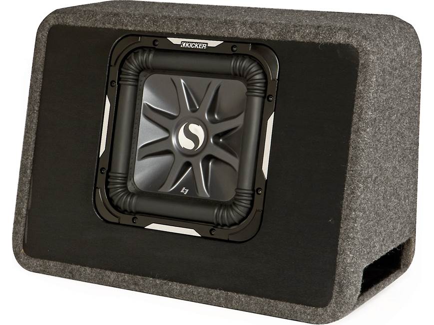 Kicker 11TS10L72 Ported truck enclosure with one 10 Kicker 11TS10L72 Ported truck enclosure with one 10
