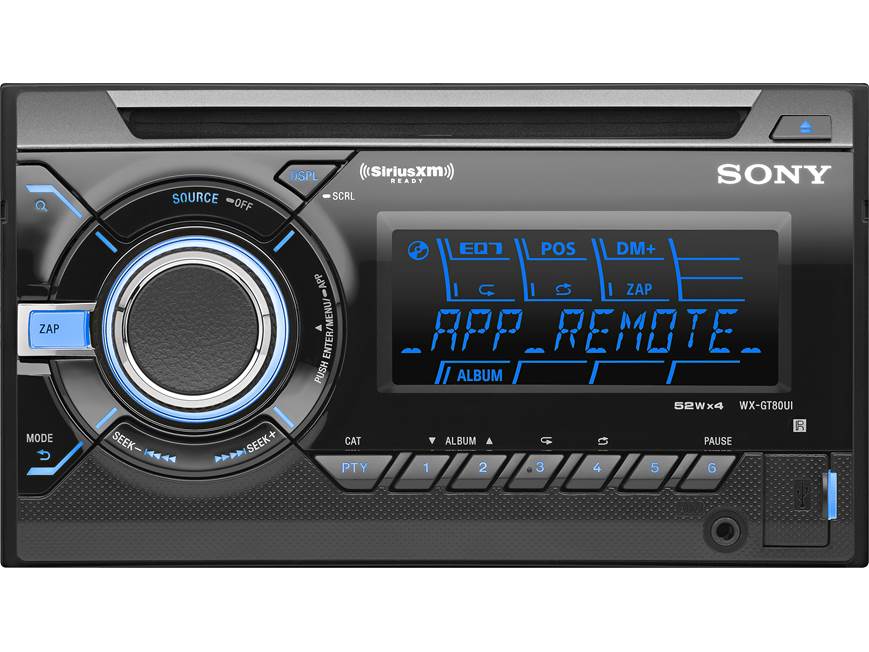 FMスタジオ & ソニーリバティタイプⅡ Sony WX-GT80UI CD receiver (New Stock) at Crutchfield