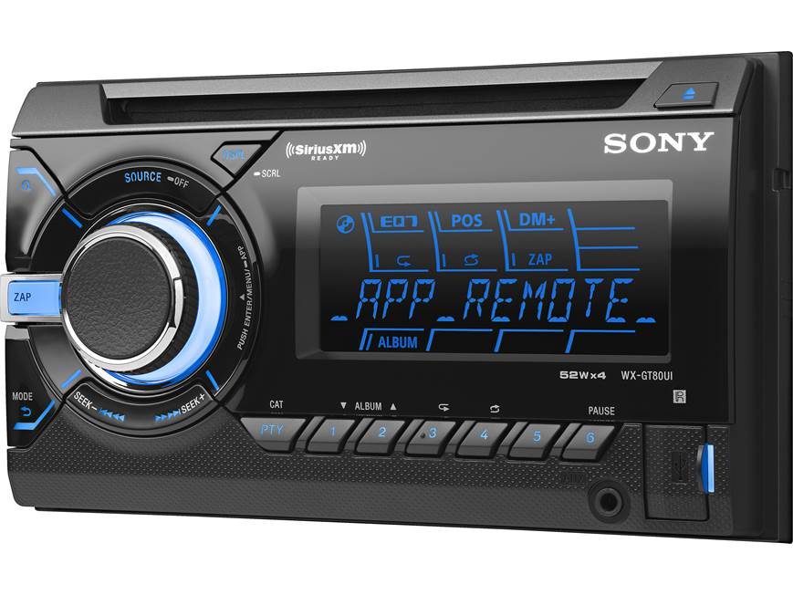 Sony WX-GT80UI CD receiver (New Stock) at Crutchfield