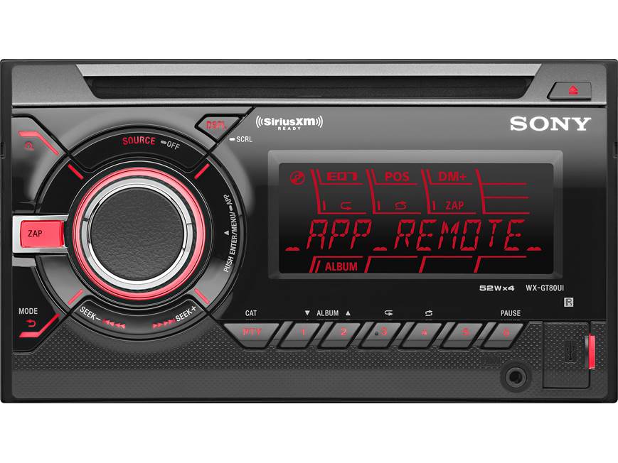 Sony WX-GT80UI CD receiver (New Stock) at Crutchfield