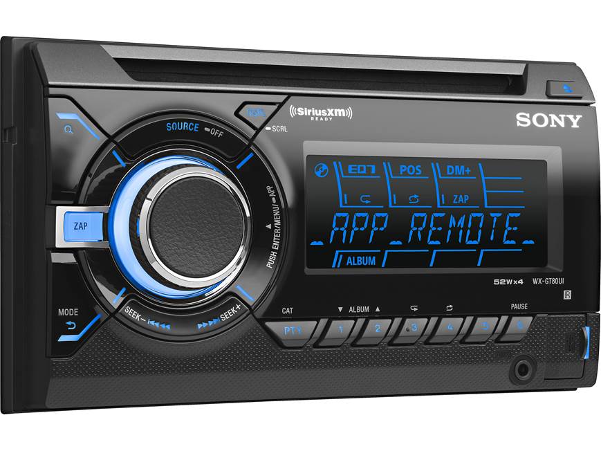 Sony WX-GT80UI CD receiver (New Stock) at Crutchfield