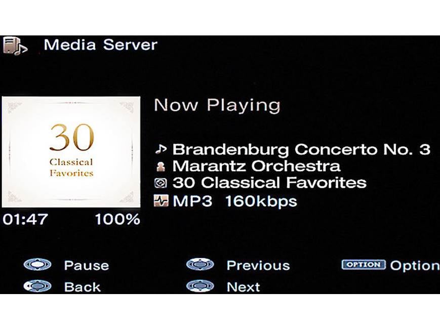 Marantz AV8801 11.2 channel home theater preamp/processor at