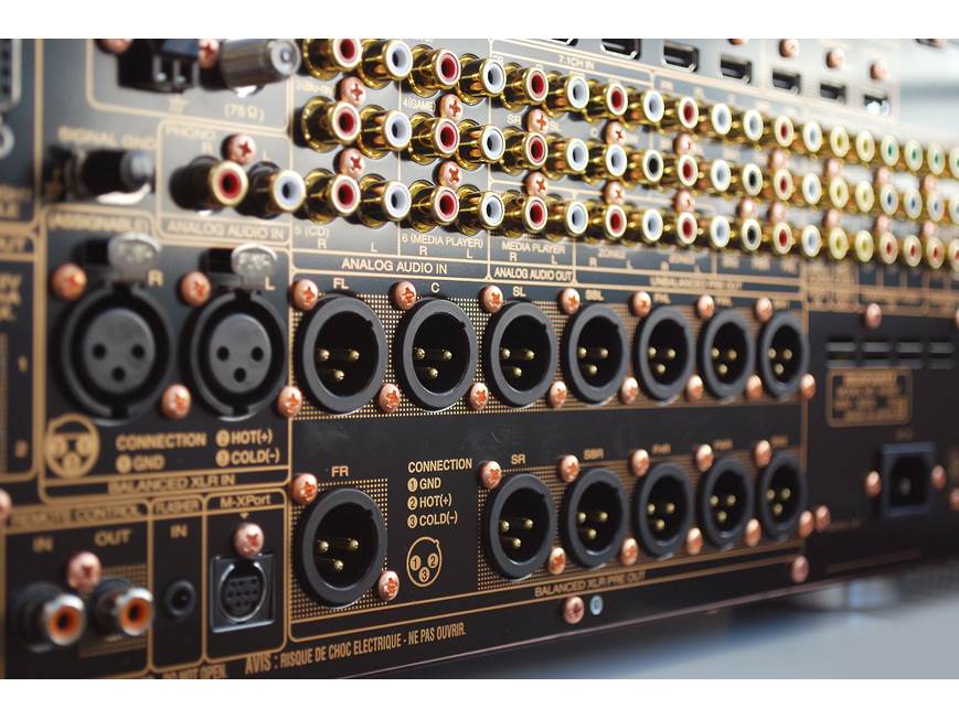 Marantz AV8801 11.2 channel home theater preamp/processor at