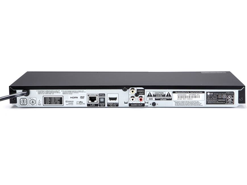LG BP520 Internet-ready 3D Blu-ray player at Crutchfield