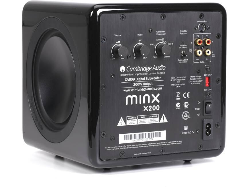 Cambridge Audio Minx S215-V2 (Black) 5.1-channel speaker system