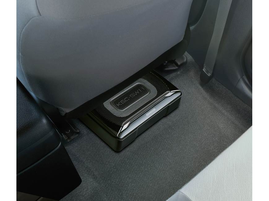 Kenwood KSC-SW11 Compact powered subwoofer at Crutchfield