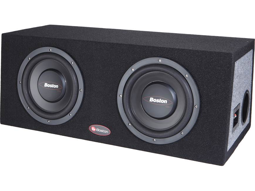 Boston Acoustics G110PD GTuned™ ported enclosure with dual 10