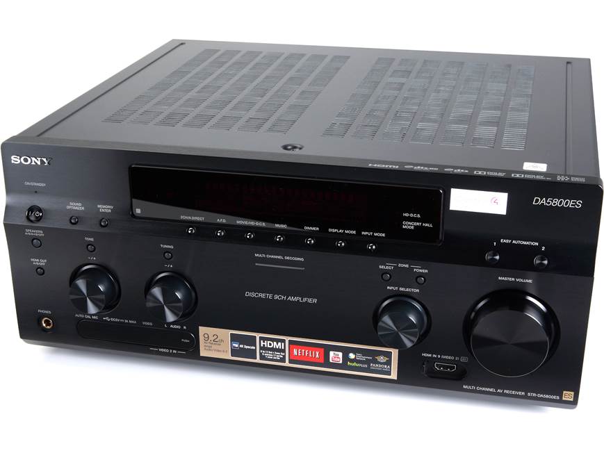 Sony STR-DA5800ES 9.2-channel home theater receiver, Internet