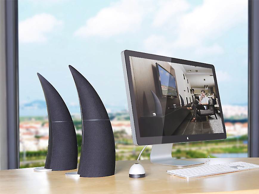 Edifier Spinnaker™ Bluetooth® speaker system at Crutchfield
