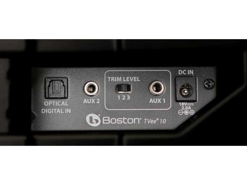 Boston Acoustics TVee Model 10 Powered home theater sound bar at