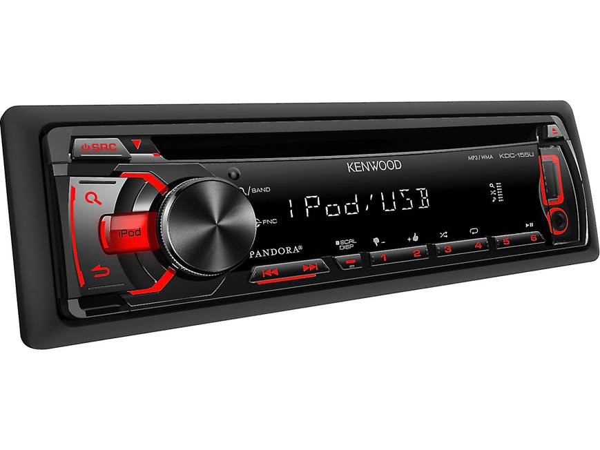 Kenwood KDC-155U CD receiver (New Stock) at Crutchfield