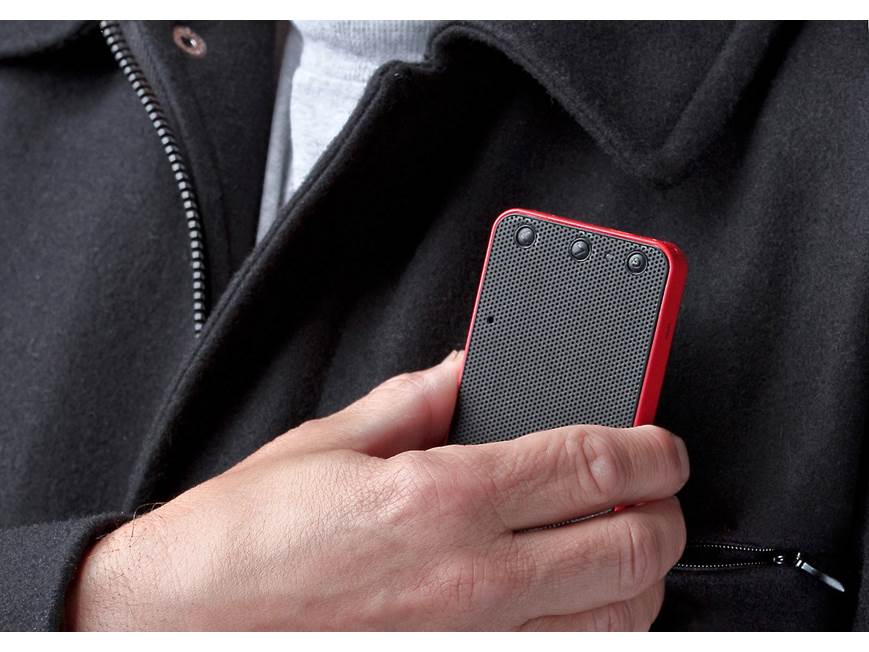 Soundmatters foxL DASH 7™ (Red) Ultra-flat portable Bluetooth
