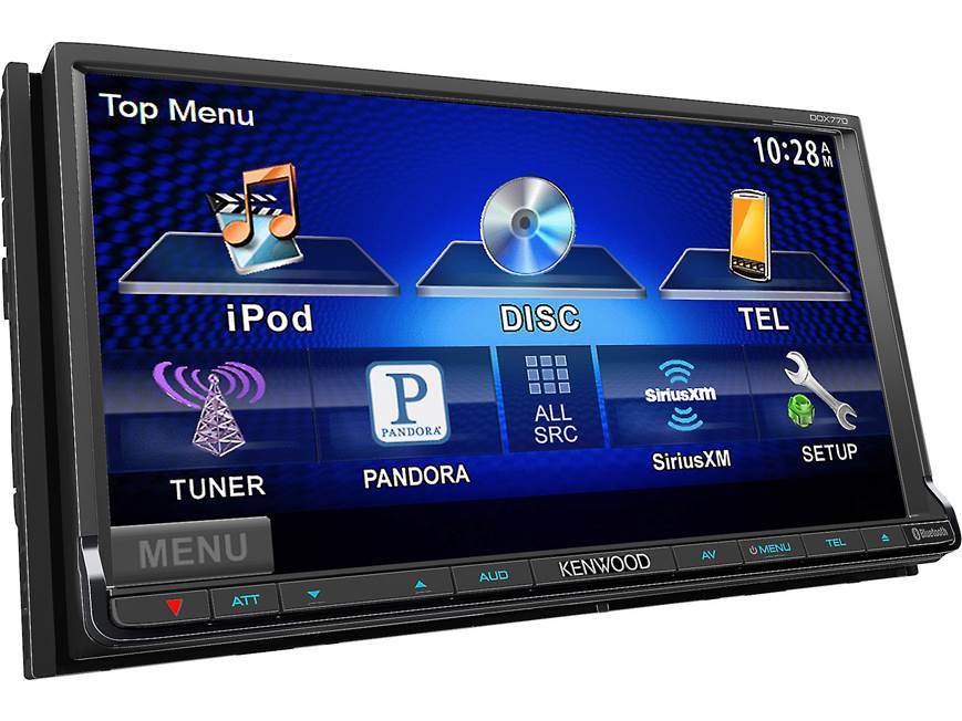 Kenwood DDX770 DVD receiver (New Stock) at Crutchfield