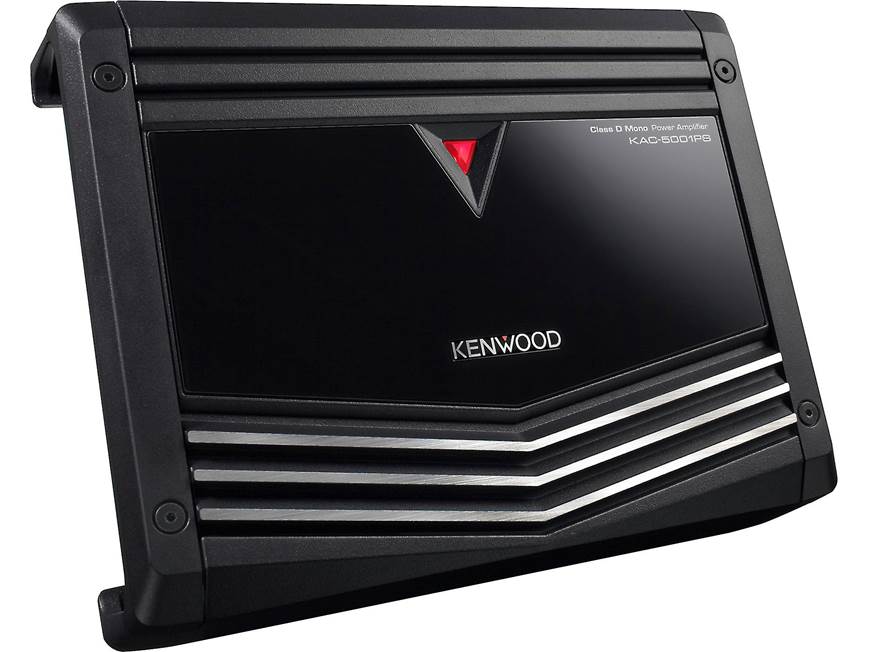 Kenwood KAC-5001PS Mono subwoofer amplifier — 500 watts RMS x 1 at