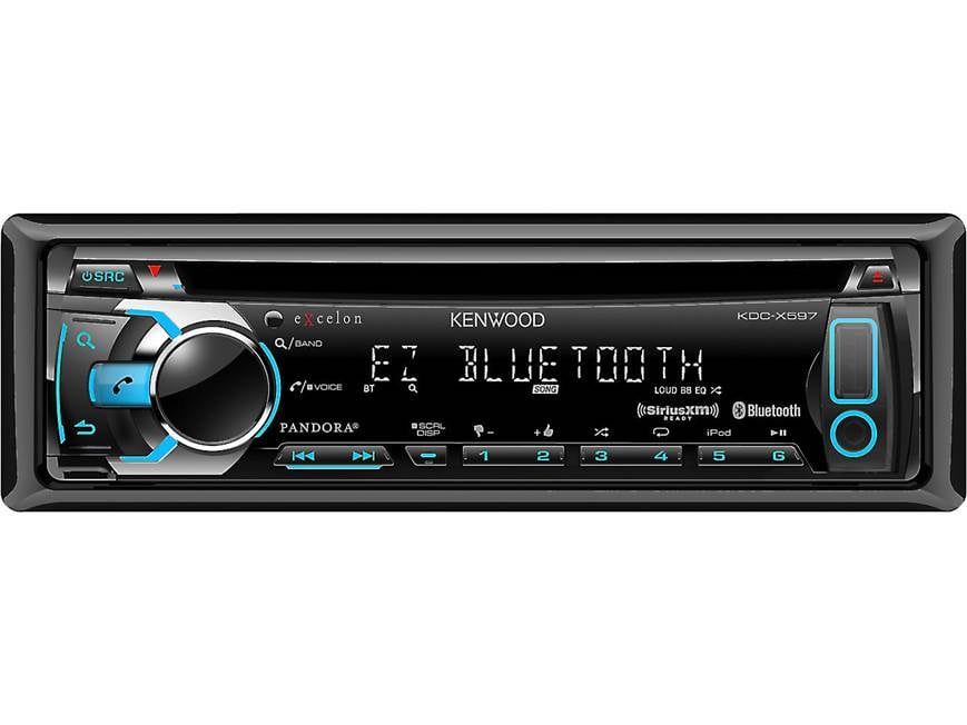 Kenwood Excelon KDC-X597 CD receiver (New Stock) at Crutchfield
