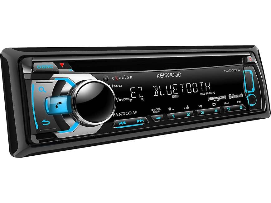 KENWOOD KDC-X597 カーオーディオ Bluetooth対応 Kenwood Excelon KDC-X597 CD receiver (New Stock) at Crutchfield