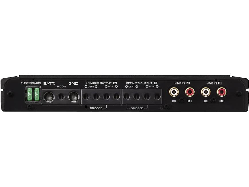 Kenwood Excelon XR400-4 4-channel car amplifier — 75 watts RMS x 4