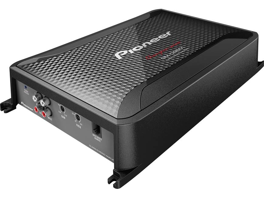 Pioneer GM-D9601 Mono subwoofer amplifier — 1200 watts RMS at 1