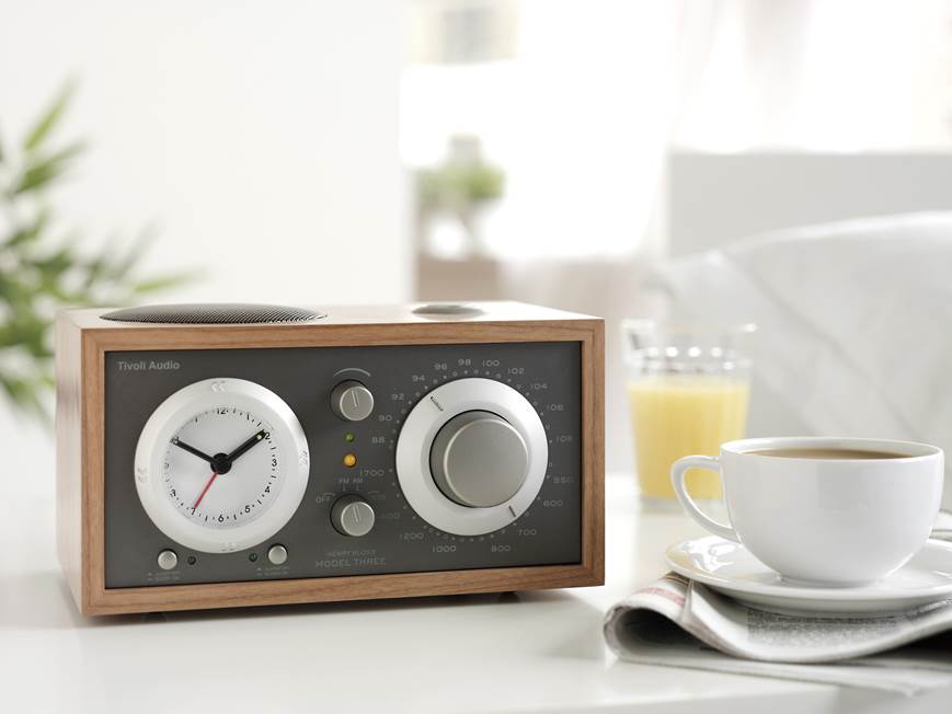 Tivoli Audio Model Three Clock radio at Crutchfield