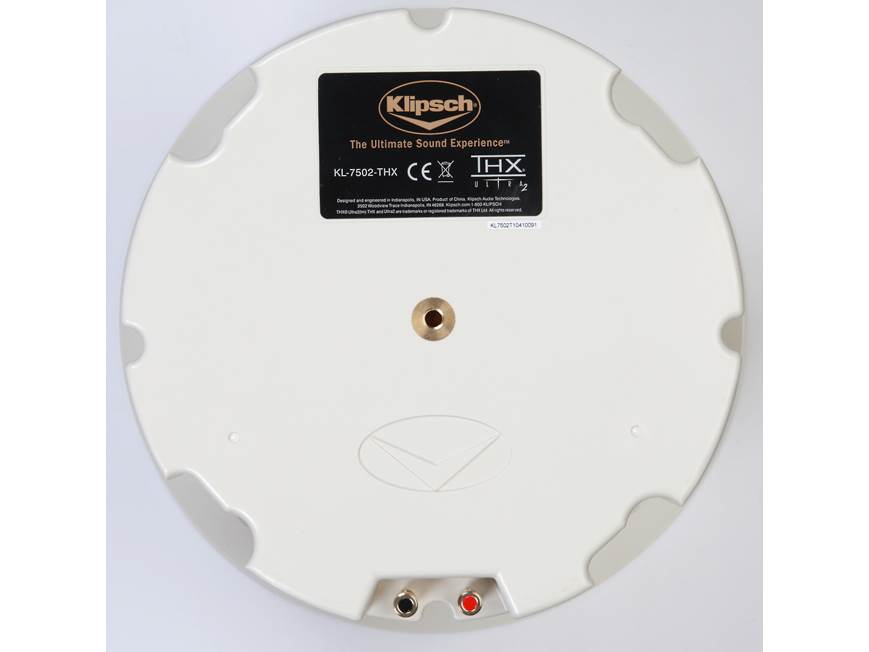 Klipsch KL-7502-THX THX® Ultra2 certified in-ceiling speaker at