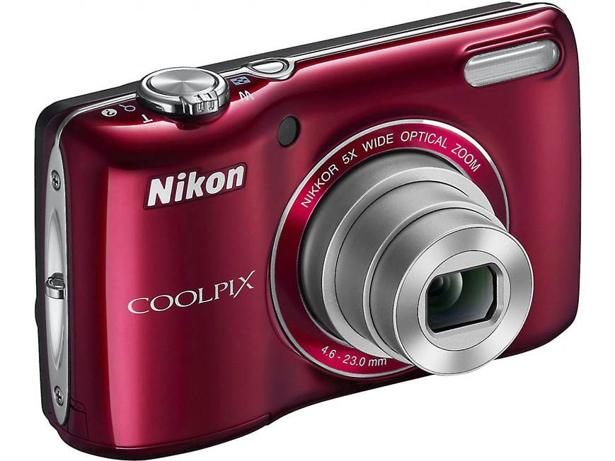 Nikon Coolpix L26 16.1-megapixel digital camera with 5X optical