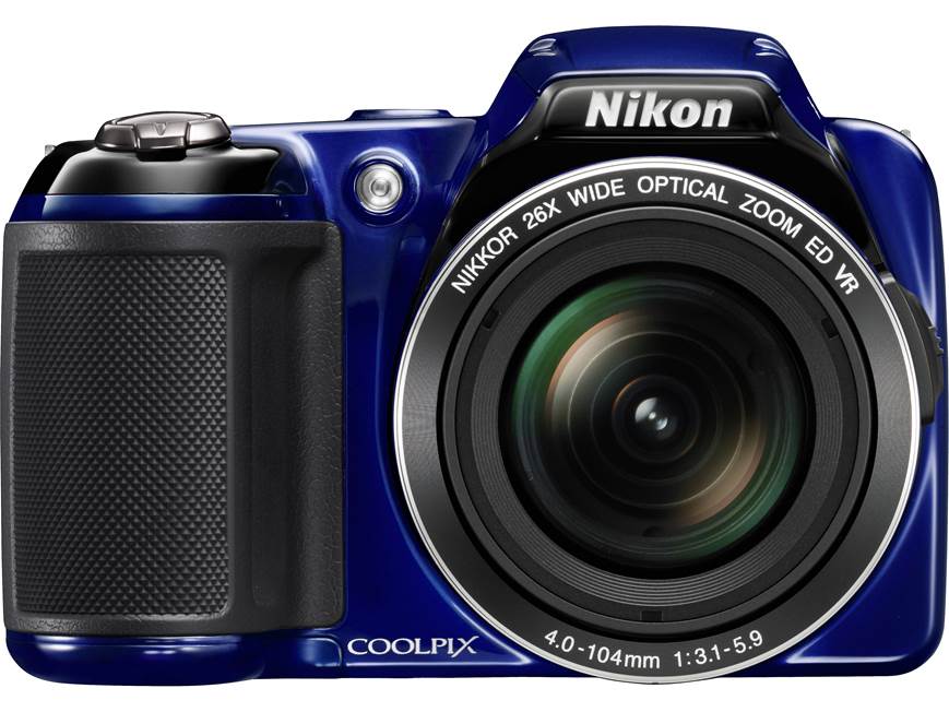 Nikon Coolpix L810 (Black) 16.1-megapixel digital camera with 26X