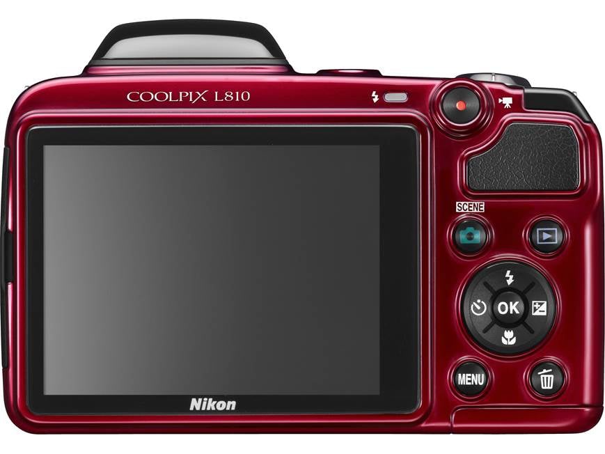 Nikon Coolpix L810 (Black) 16.1-megapixel digital camera with 26X