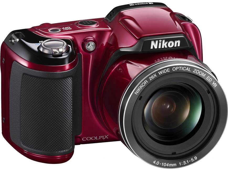 Nikon Coolpix L810 (Black) 16.1-megapixel digital camera with 26X