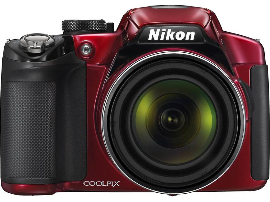 110 Nikon COOLPIX P510 レッド 光学42倍ズーム Nikon Coolpix P510 (Red) 16.1-megapixel digital camera with 42X