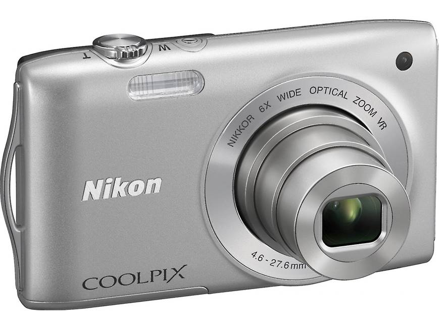 Nikon Coolpix S3300 (Black) 16-megapixel digital camera with 6X