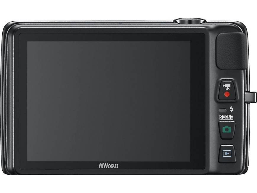 Nikon Coolpix S4300 (Black) 16-megapixel digital camera with 6X